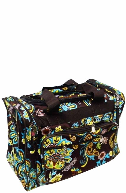 Printed Duffle Bag-PRY417/BR